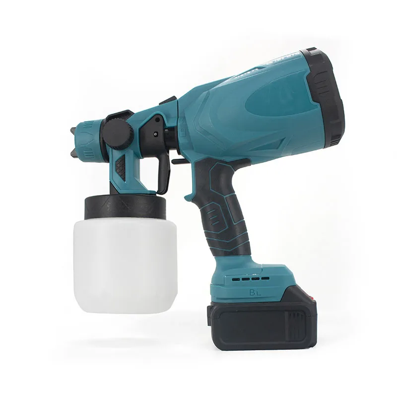 18V cordless electric spray paint machine portable