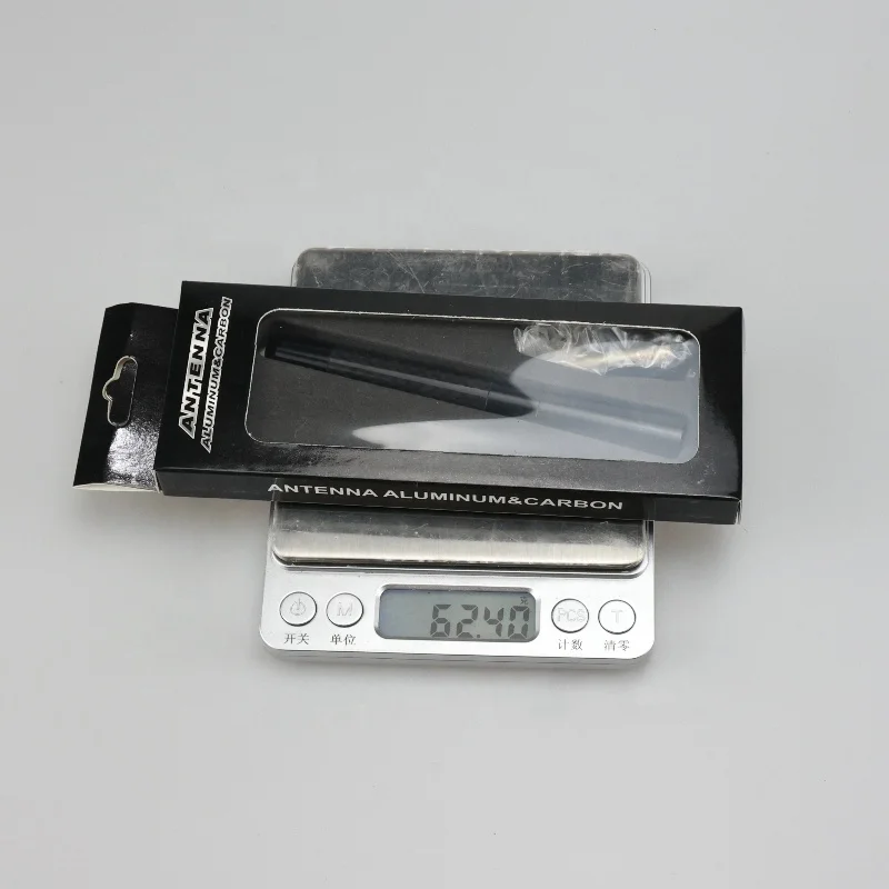 Xuanba Universal 12 cm Multi-color Short Mast Antenna Carbon Fiber and Aluminum for Cars