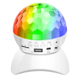 RGB Disco Light Dj Luces Discoteca Lamp Birthday Party Lights Decorations Ball Projector Christmas Stage Lamp Club Lighting