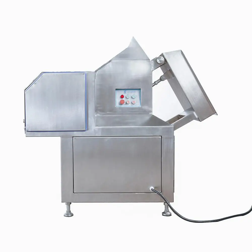 High quality frozen chicken beef meat crushing machine frozen meat block flaker