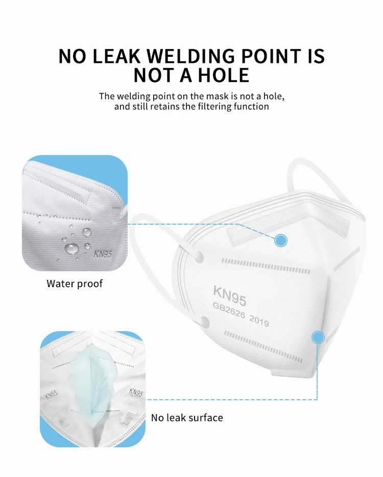 Manufacturer produces mask 3D kn95 reusable mask 5-layer double meltblown filtration is safer for adult