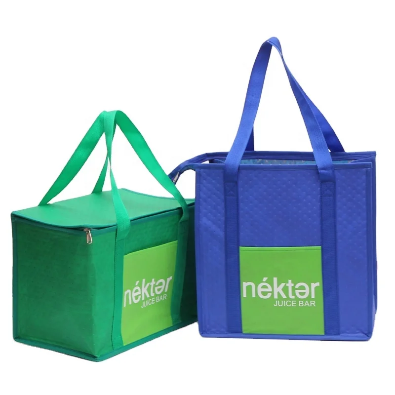 
Guaranteed Quality New Design With Custom Logo for farmer and hotel keep food vegetable fresh Non woven Cooler Bags  (1600103177946)