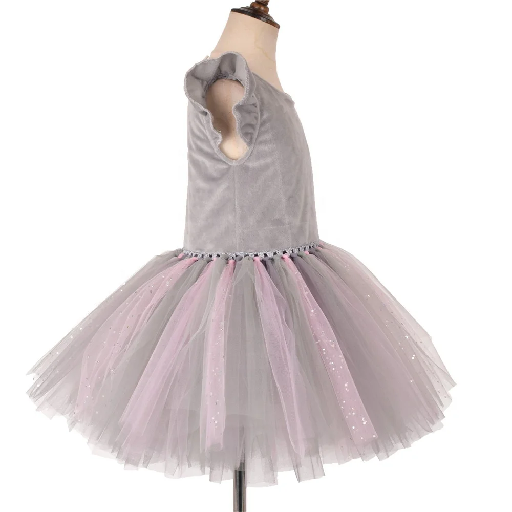 Stage Performance Girls Elephant Cosplay Tutu Dress With Accessories Halloween Party or Carnival Costumes For Kids