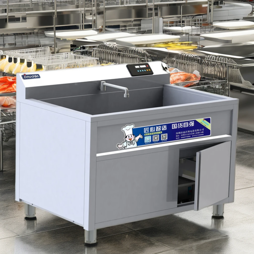 High Efficiency Ultrasonic Dishwasher for Restaurant Use for Cleaning Dishes Cups Bottles Vegetables Fruits Meats Dishwashers