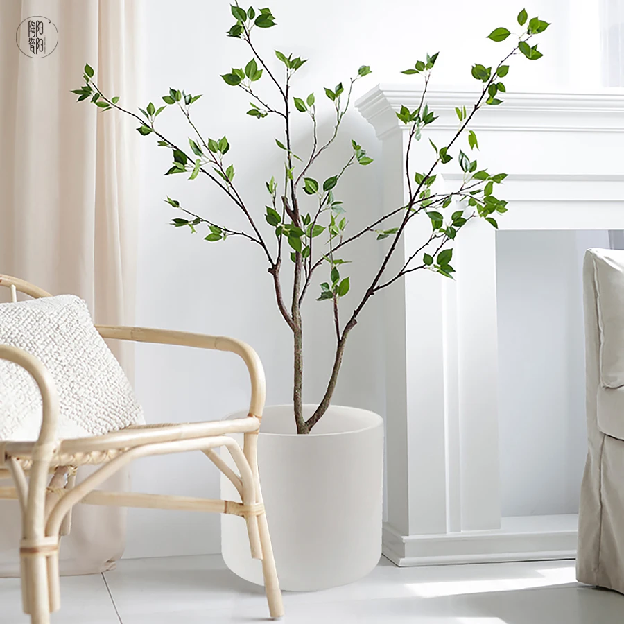 Современный сад натуральные семена цветочные горшки скандинавский домашний декор большая комнатная керамическая