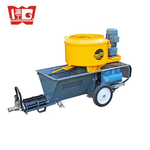 30m height wall plaster cement spraying machine price for fireproof  insulation ceiling