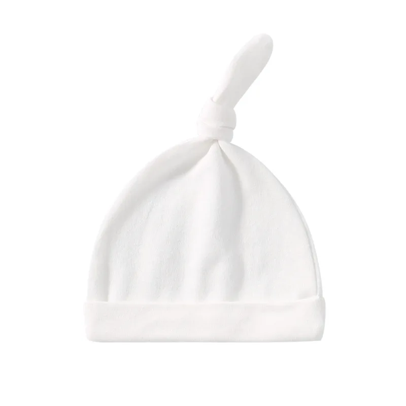 New style baby hat 0-6 months newborn knitted cotton hats three pieces for boys and sublimation girls baby summer hat
