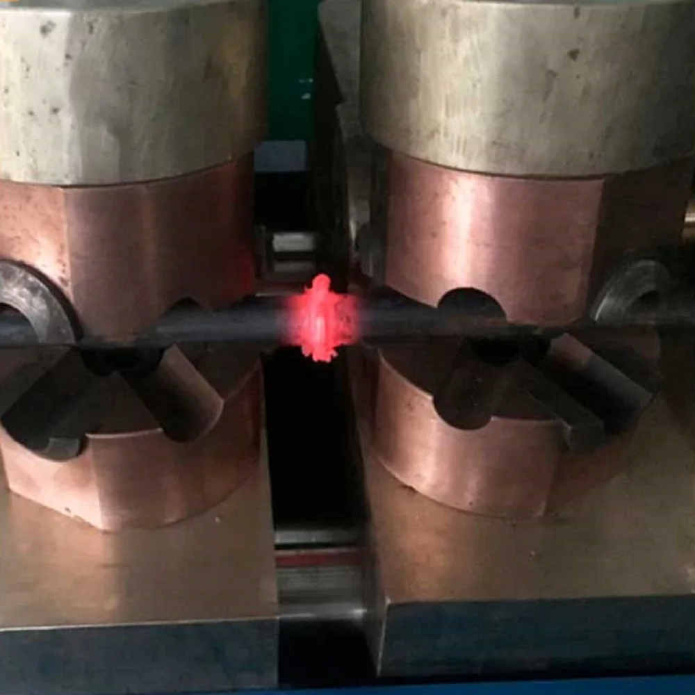 Automatic Wheel Rim Copper Tube Rod Resistance Butt Welding Machine