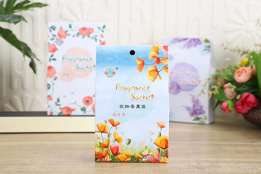 Wardrobe Cabinet Clothes Potpourri Perfume Scented Sachet Air Freshener Bags Hanging Freshener Bag