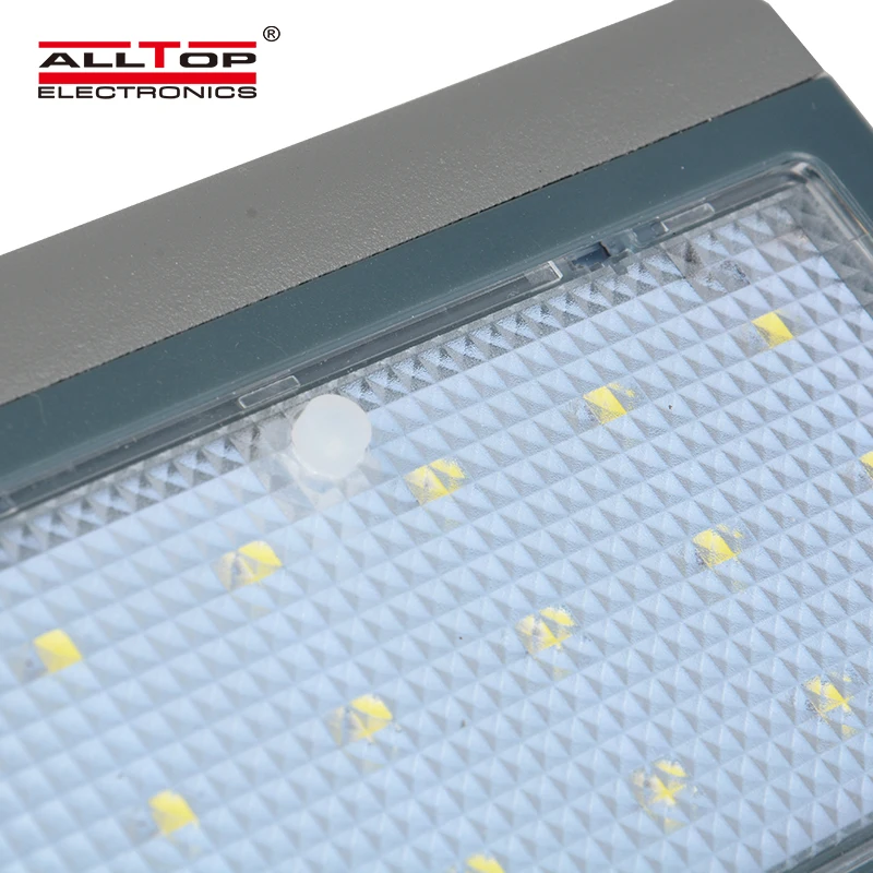 ALLTOP Dusk to Dawn Sensor LED Night Light IP65 Waterproof 3w 5w Solar Led Wall Light