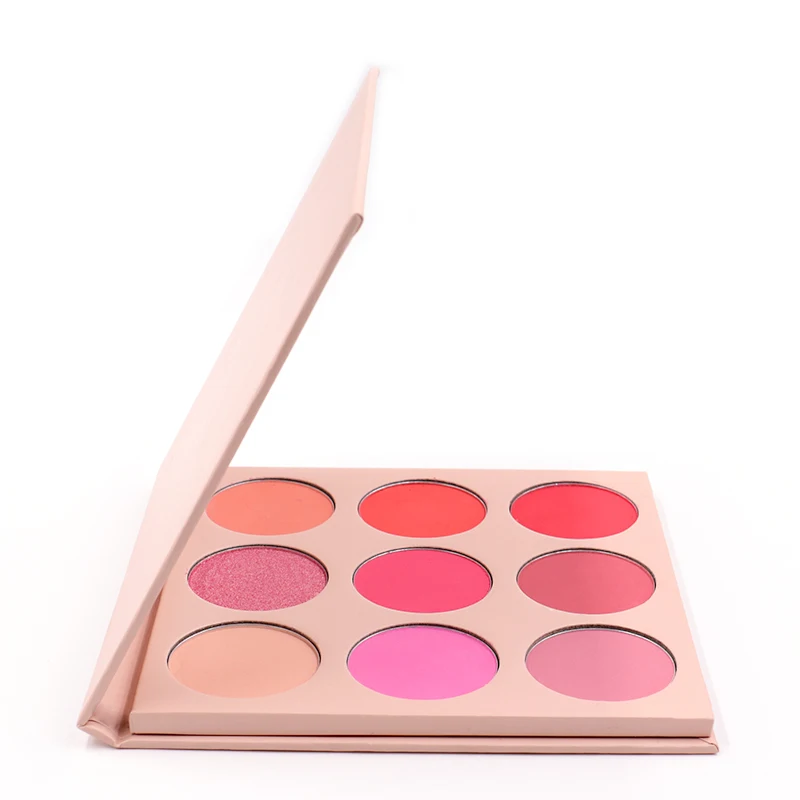 High quality Blush Powder Indonesia Malaysia Pakistan Best Sale Makeup Blush 9 Color Long Lasting OEM  DHL Waterproof FEDEX