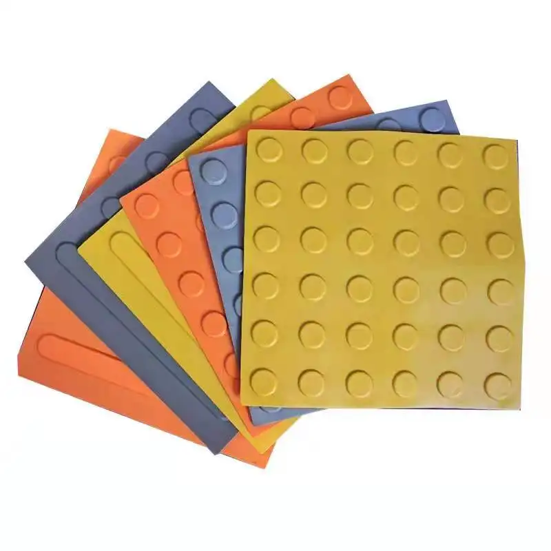 PVC truncated domes Tactile Paving Tile outdoor tactile tile for blind people