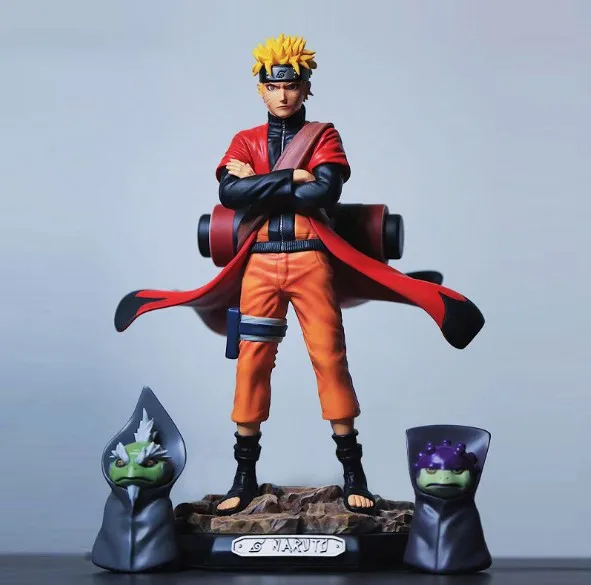 Coustmized Uzumaki Sage Action Anime Figures PVC Toys Shippuden Collector Figurine Uchiha Sasuke Brinquedos Model Doll Figma