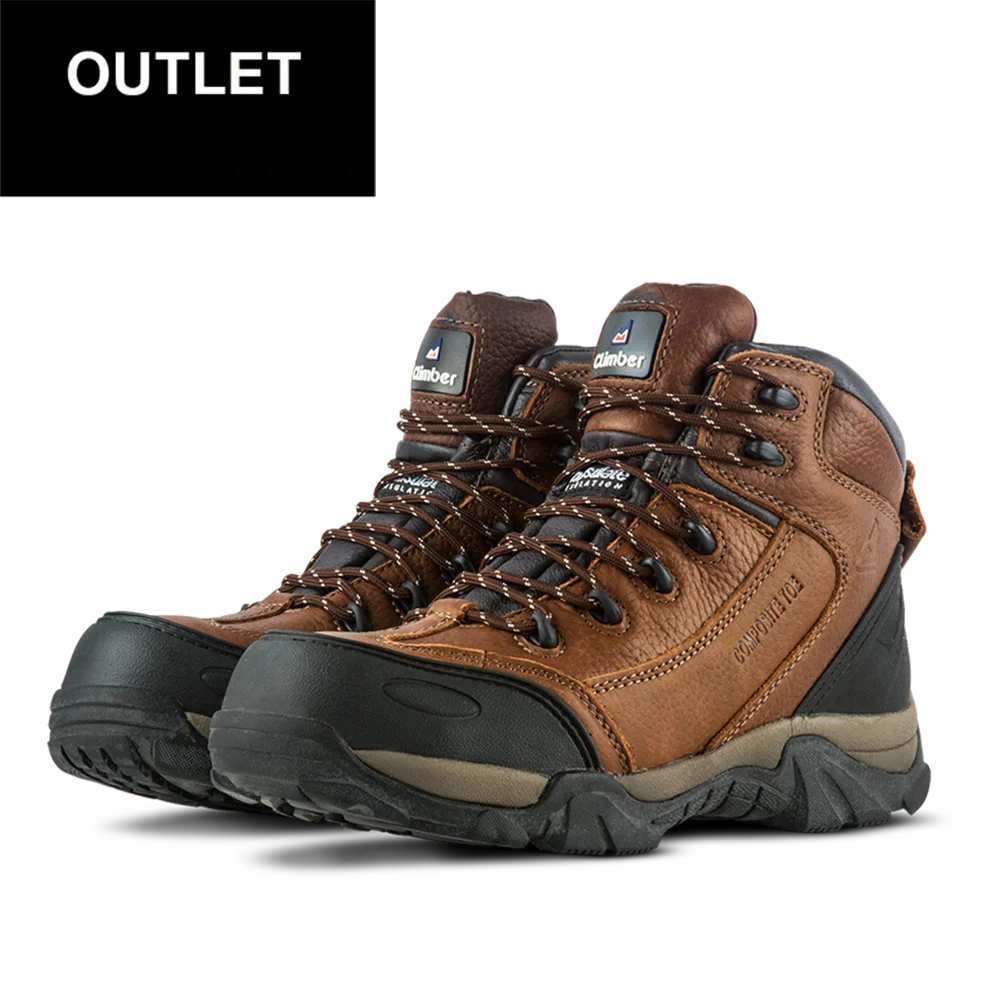 Новое поступление, безопасная промышленная безопасная Мужская обувь из натуральной кожи