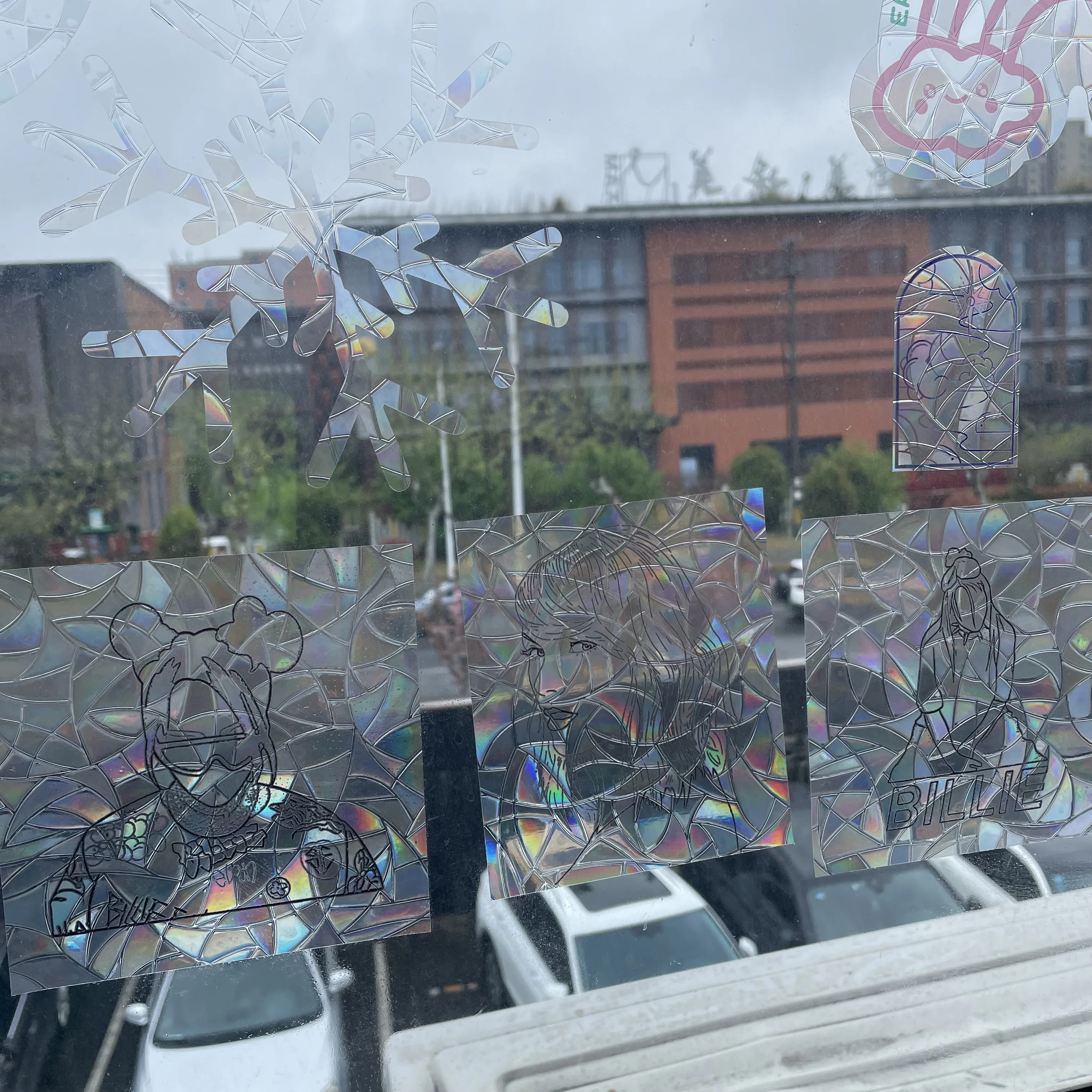 custom taylor swift vinyl stickers suncatcher window film