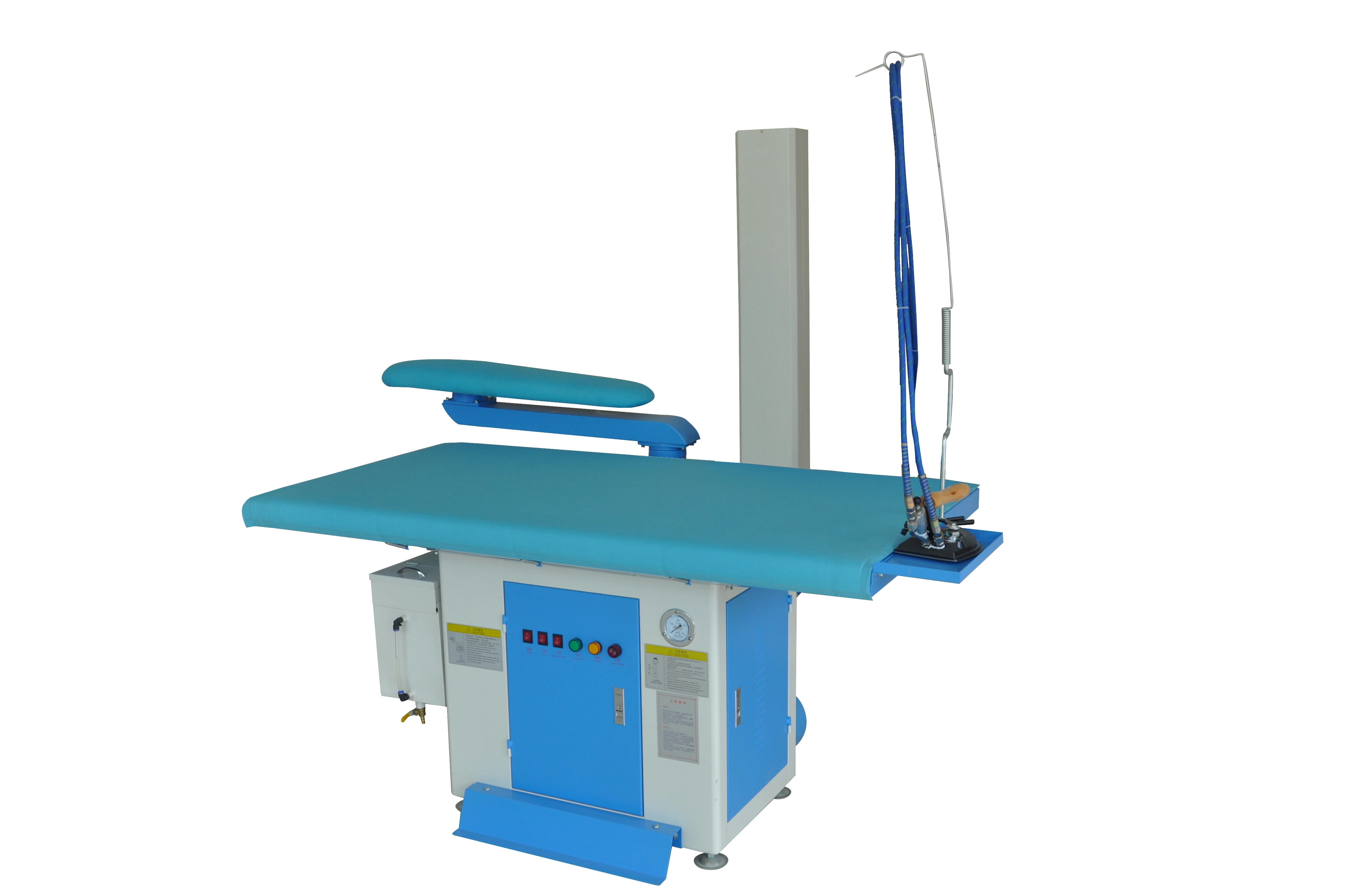 Высококачественный промышленный вакуумный гладильный стол, встроенный парогенератор, паровой гладильный стол с бойлером