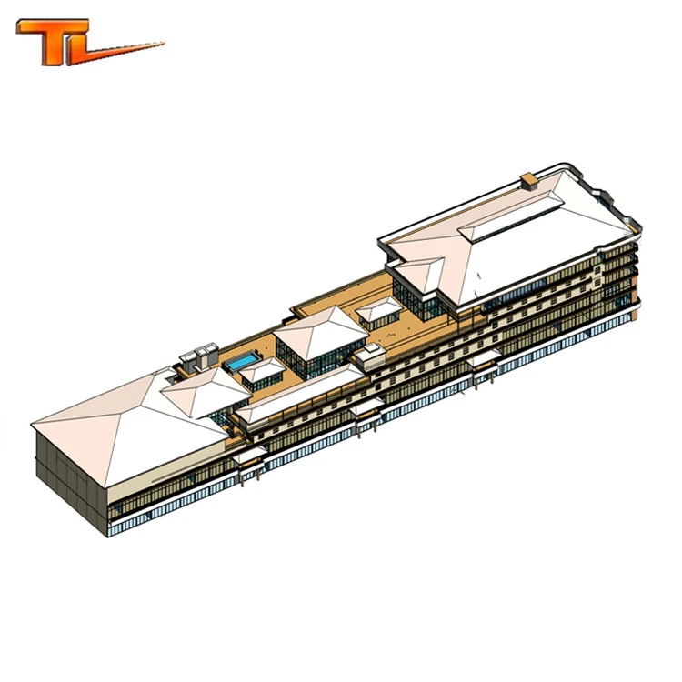 Шаньдун Weifang стальная конструкция Tailai инженерный сборный дом мастерская склад здание