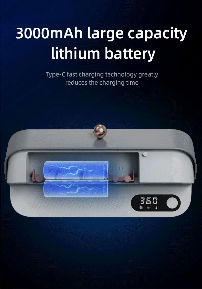 Nodic bathroom accessories automatically disinfection Deep UVC light toothbrush sterilizer storage for family kid student