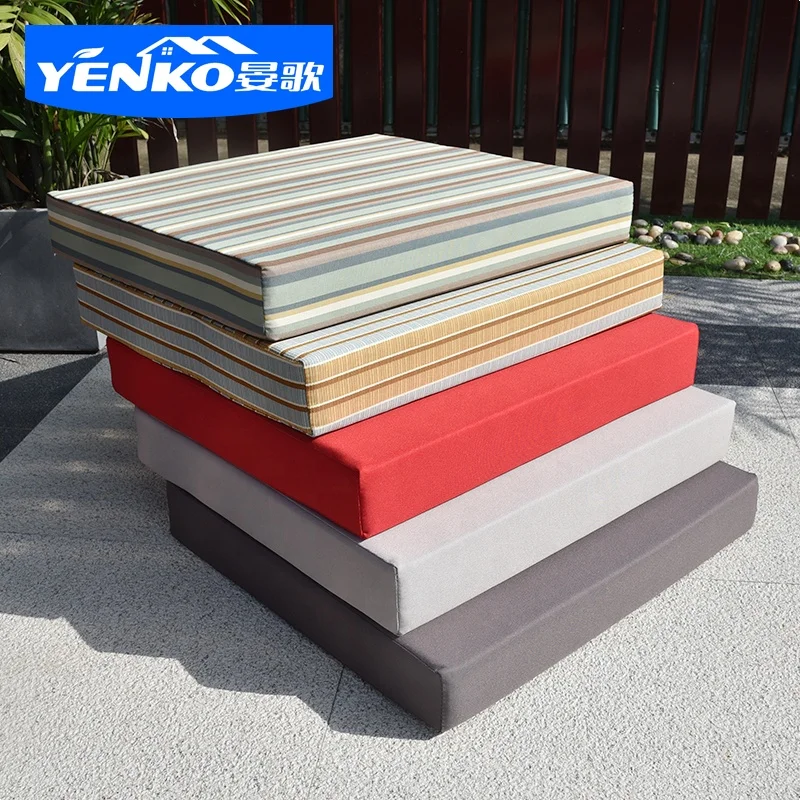 Patio rattan furniture waterproof custom seat cushion covers outdoor cushions & pillow case  floor cushions home decorate