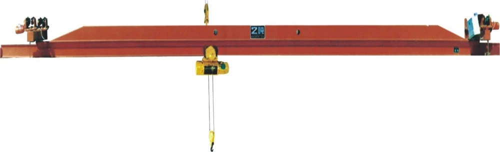 Food & Beverage Shops electric under slung remote control single girder overhead bridge crane