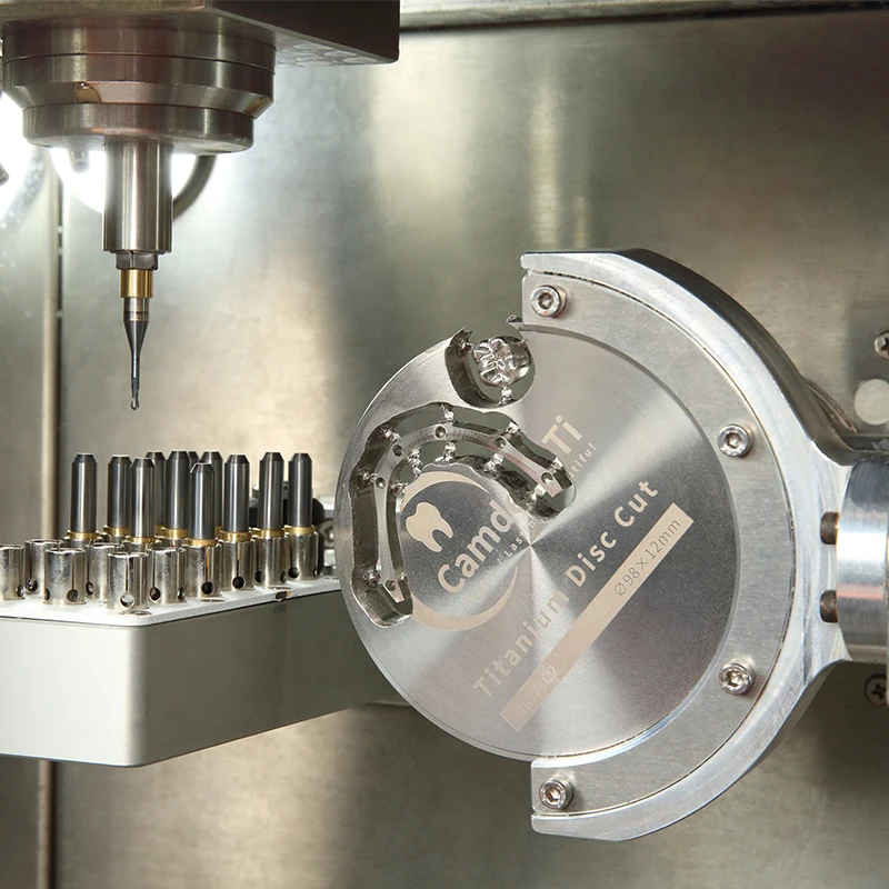CAD/CAM 5A-xis wet and dry dental milling machine 5axis for Premill,PMMA,E-max,Peek,Zirconia..