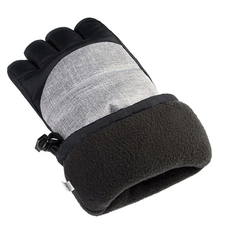 Waterproof Rechargeable Electric Heating mittens Touch Screen Warm Hand Winter Outdoor Sports Gloves for Ski