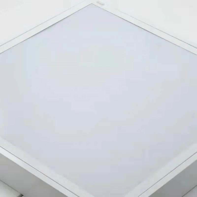 600X600mm led troffer panel light 2ft 9w 24w ceiling surface mounted 110V T5 T8 grille panel light fixture with clear diffuser