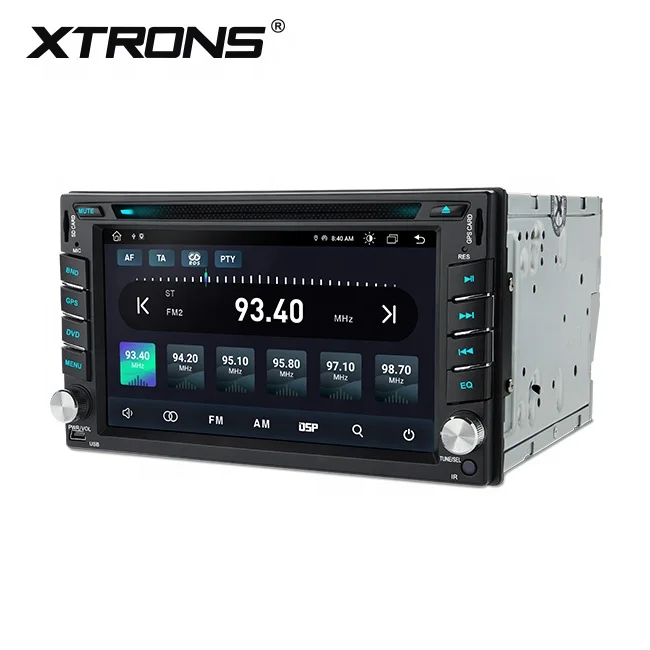 XTRONS 2 din touch screen Android car DVD player for Nissan qashqai patrol navara with Wireless CarPlay