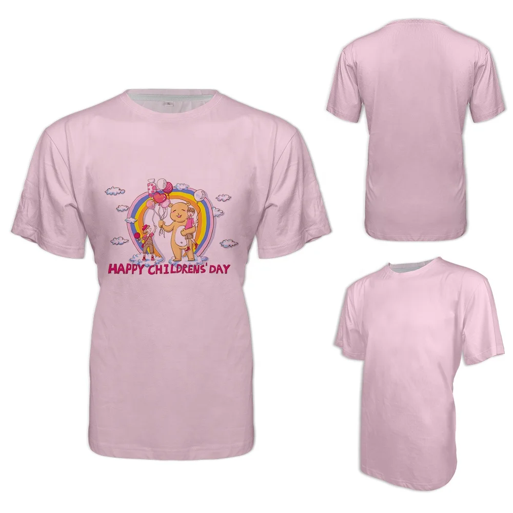 Prosub US Size Unisex Sublimation Shirts Cotton Feel Sublimated Tshirt Blank Pure Color T Shirt Custom Printed Logo