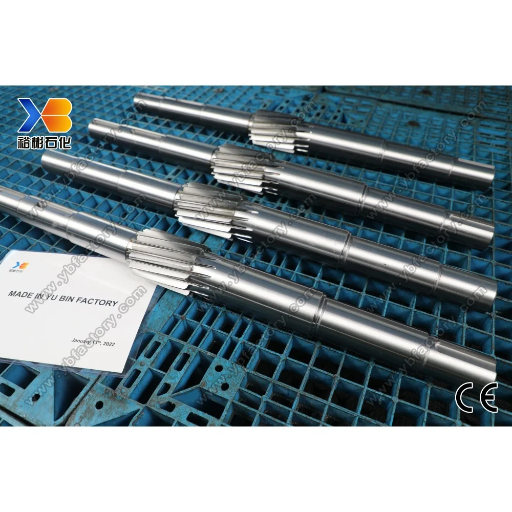 Customized High Precision 42CrMo4 Steel Spur Gear Shaft For Power Transmission