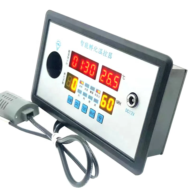 JIATAI W9002 Controller Intelligent Temperature and Humidity Egg Incubator Controller for Poultry Spare Parts