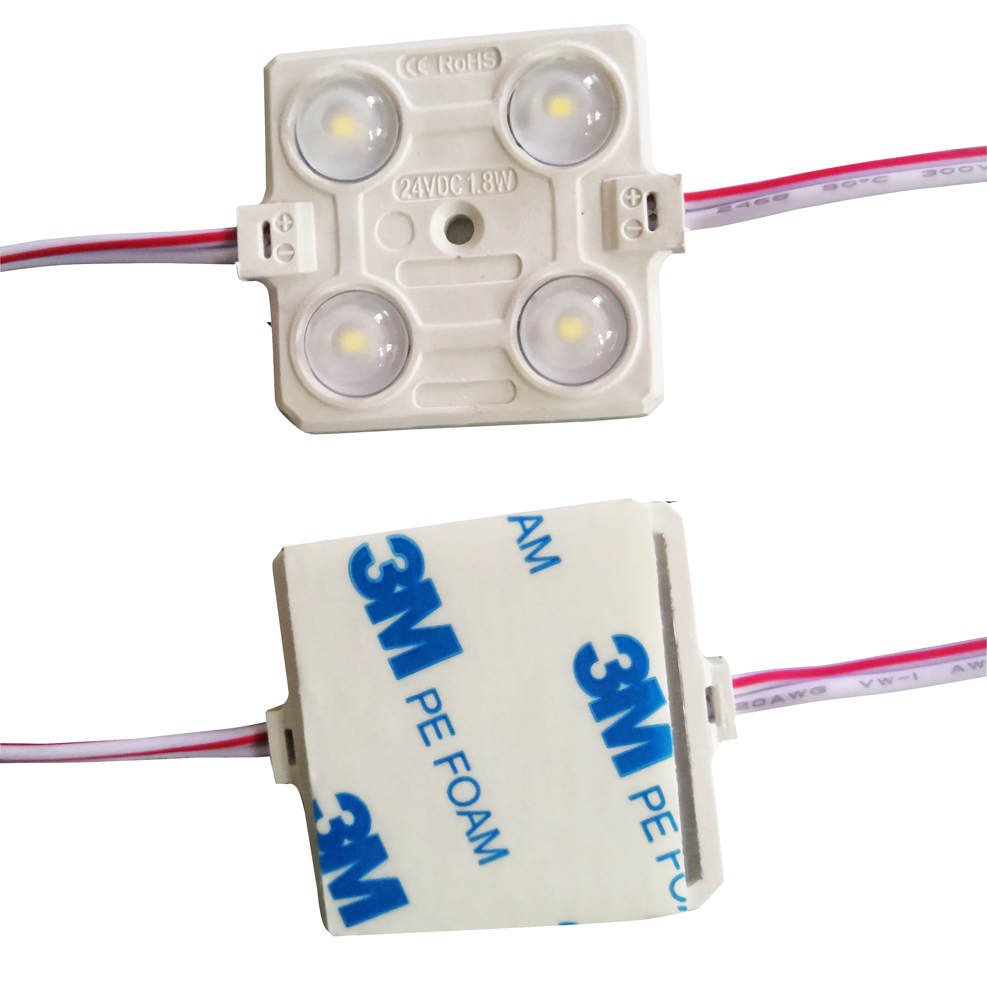 CE ROHS 5years warranty 24v 1.8W 180lm osra m LED MODULE smd 2835  4leds DC 24v led light for sign boxes