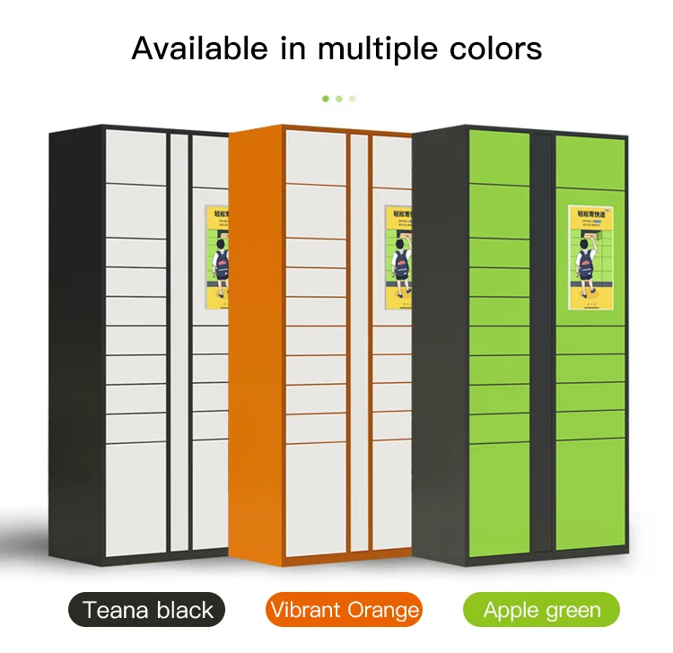factory direct sale smart parcel locker intelligent system non - contact for community apartment and building