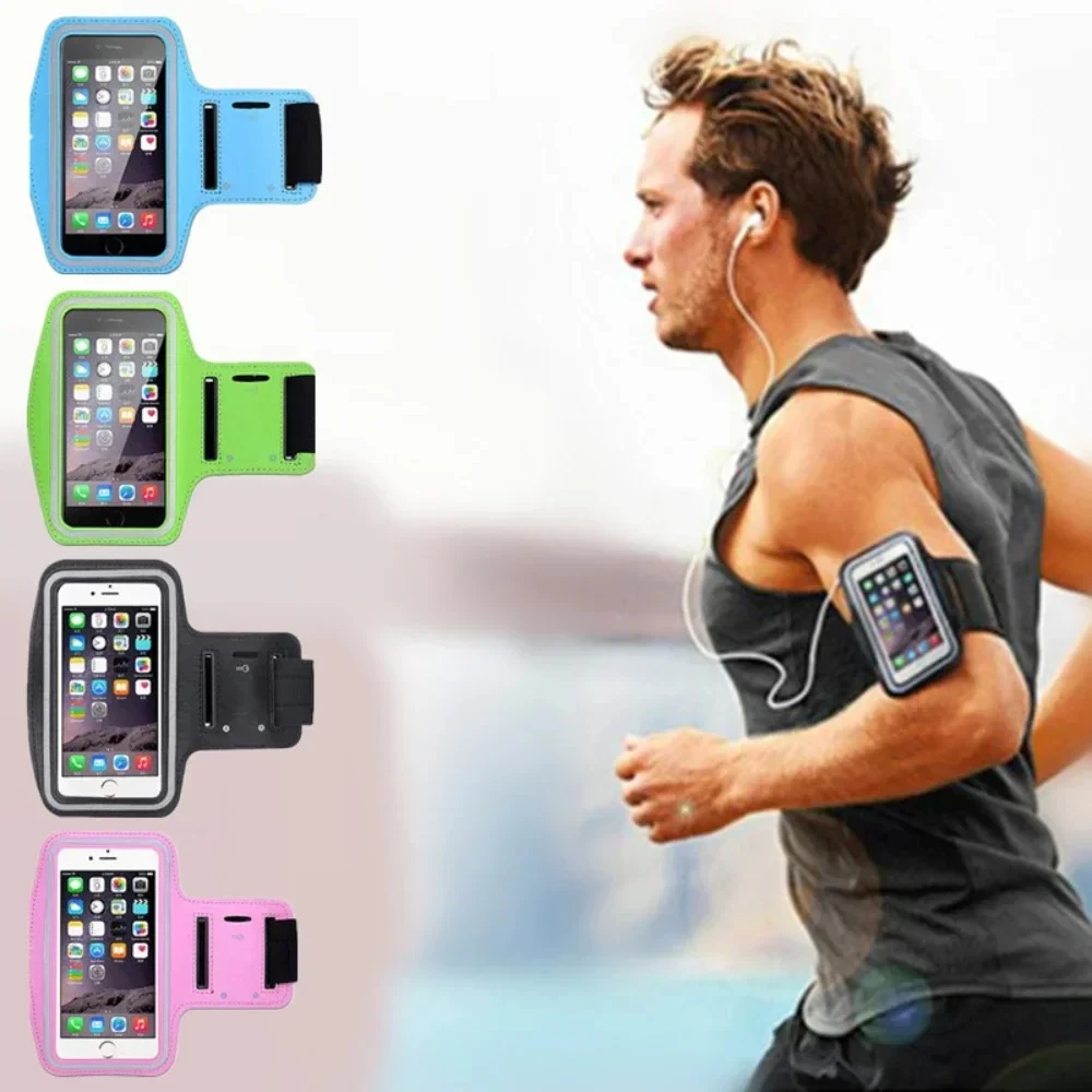 Custom Outdoor Arm Pouch Phone Bag Running Gym Sports Phone Holder Arm Band Bag