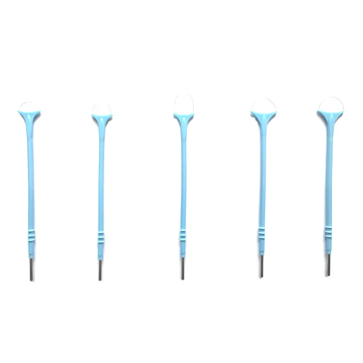 Esu Accessories Disposable Electrocautery Triangle Needle Electrode Tips Electrosurgical Pencil Electrode