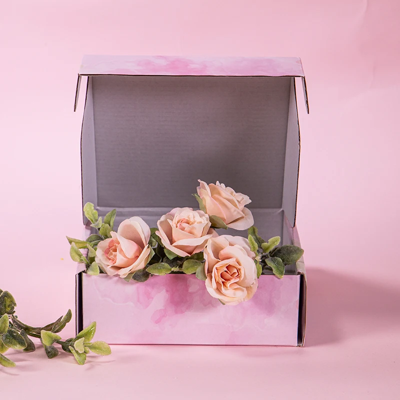 Custom Logo Printing Recycle Corrugated Paper  Packaging Shipping Gift Mailer Box Macallan Box for dress packaging