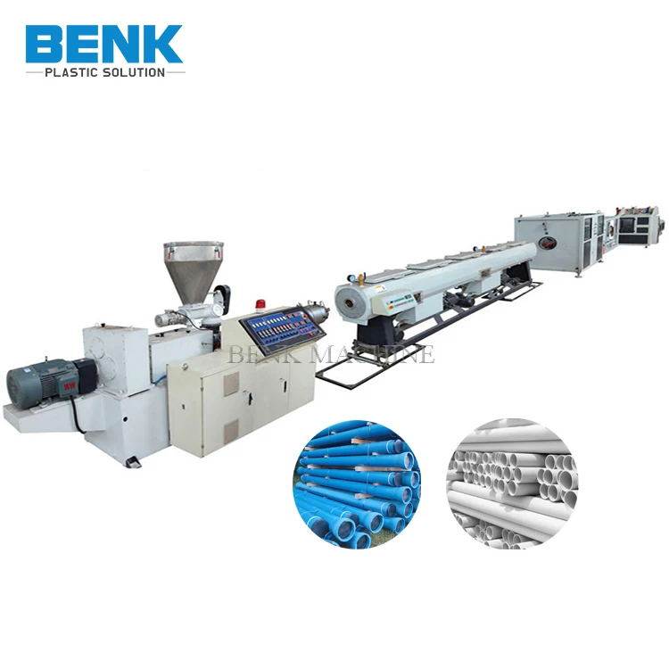 Pneumatic Tube Eva Spiral Hose Line Twin Screw Plastic Pvc Pipe Extruder Extrusion Machine