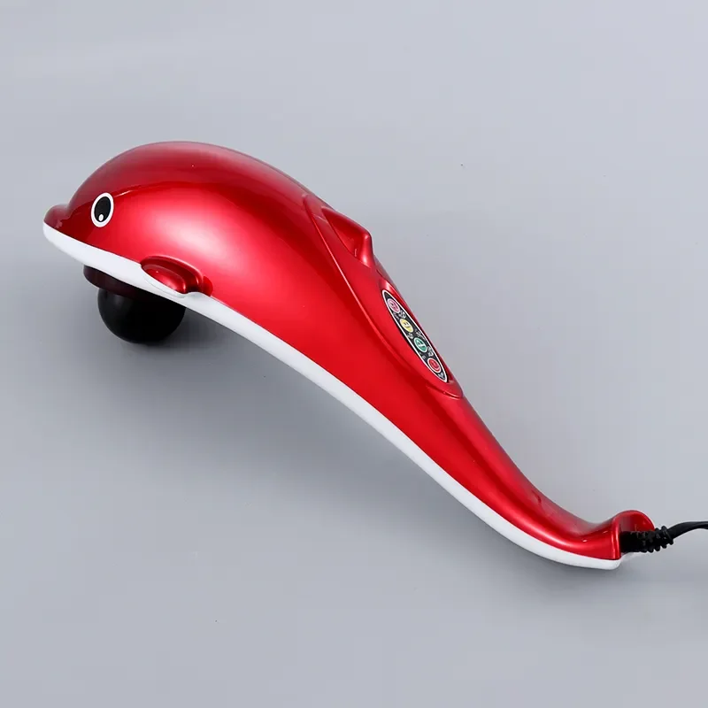 Hot sell Handheld Electric Dolphin Infrared Massage Hammer for Muscles Pain Relief