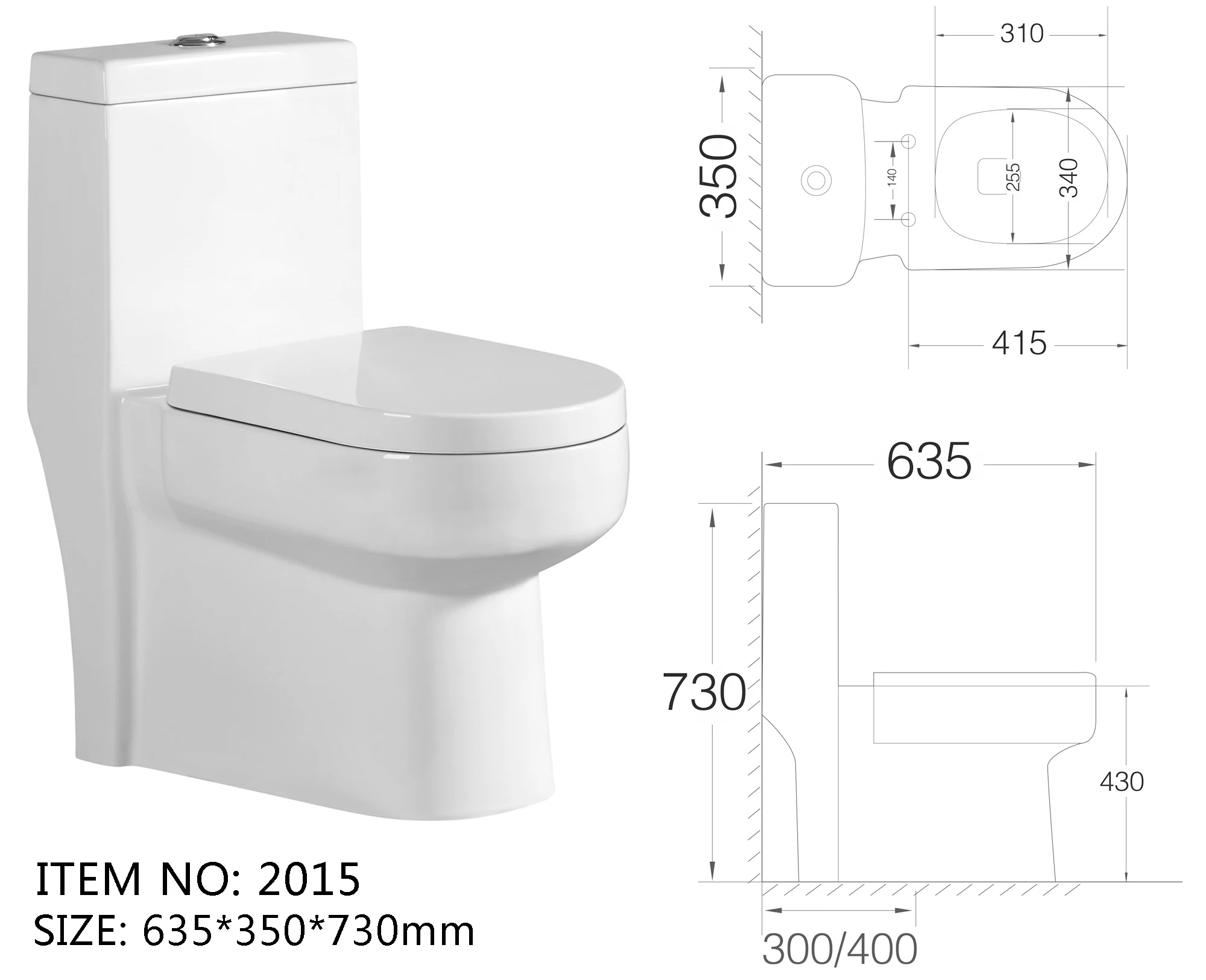 Factory direct sanitary ware ceramic wc siphon flushing toliet bowl closestool one piece toilets