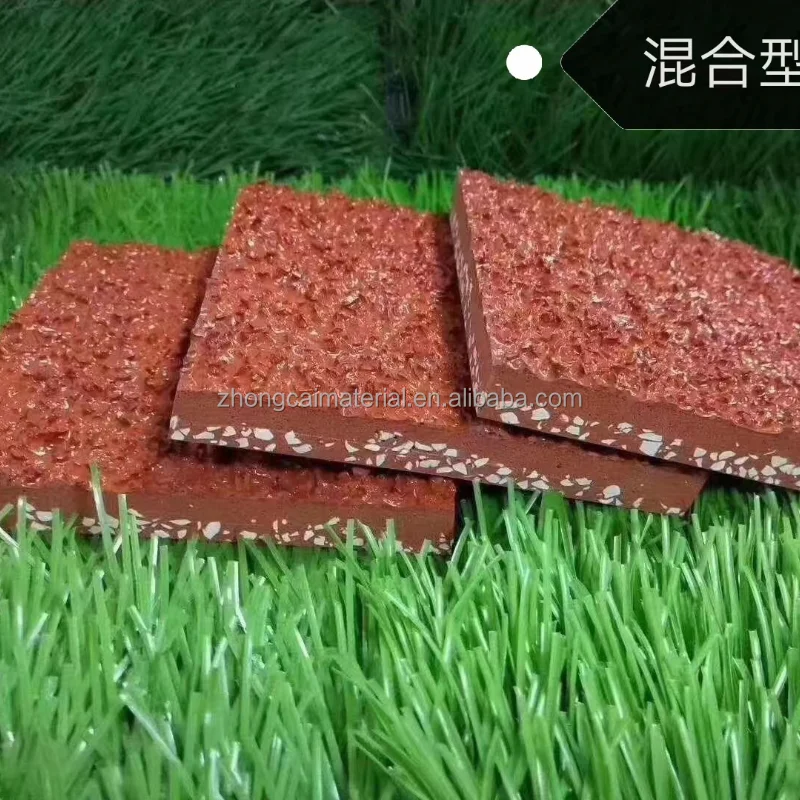 Colorful Playground Surfacing Rubber - Safe for Children