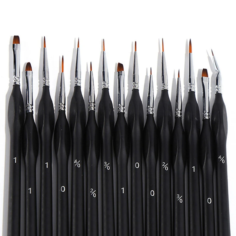 Bview Art Fine Detail Paint Brush Miniature Painting Brushes Kit Mini Paints Brush Set for Acrylic Watercolor Painting