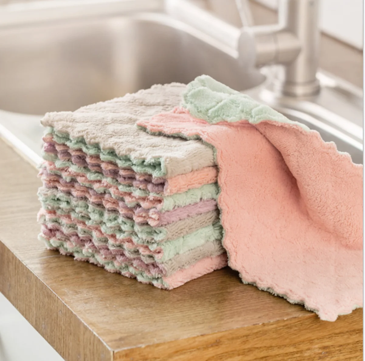 High quality absorbent Quick Dry Car Washing Microfiber Kitchen cleaning Towel Cleaning Car