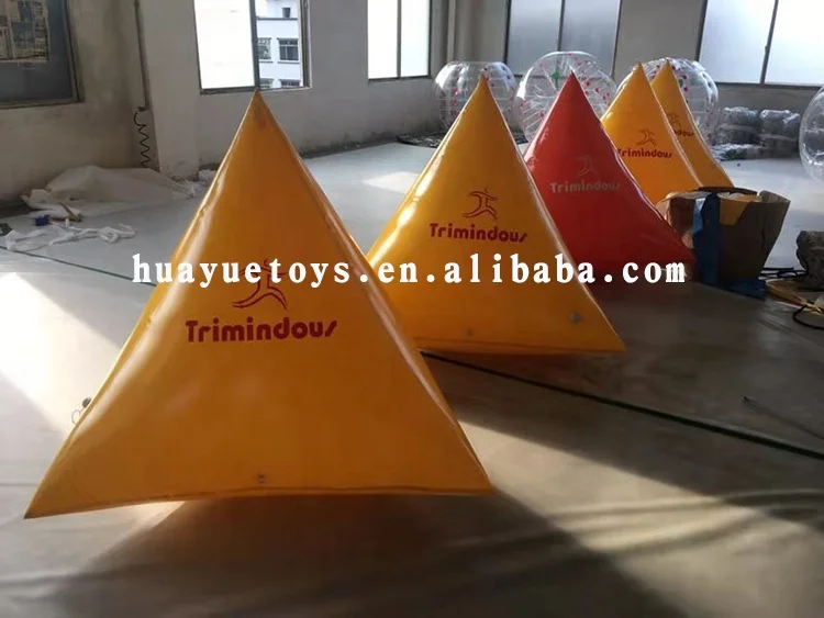 Factory direct sales can be customized inflatable water buoys advertising channel safety warning signs