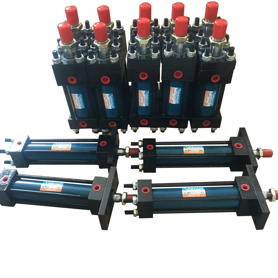 Shenzhen Tail truck oil cylinder hot sale manufacturer hydraulic engineering lifting platform of circular hydraulic cylinder