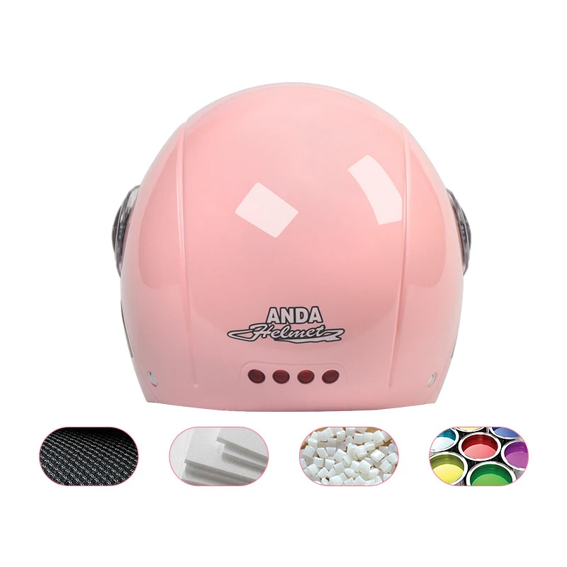 SUBO Wenzhou Jinhua Helmet Sales ABS Motor Ladies Electric Car Cute Protect Unique Half Face Wholesale Motorcycle Helmets