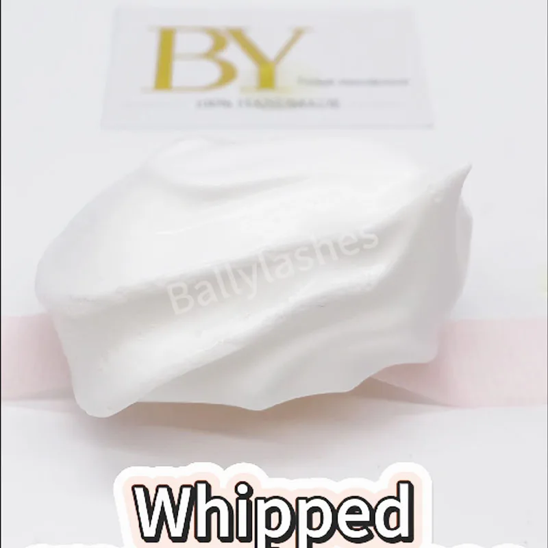 Wholesale 100ml Oil Free Vegan Lash Shampoo Whipped cream Lash Foam Cleaning Lash Glue Remover Eyelash Extension Shampoo