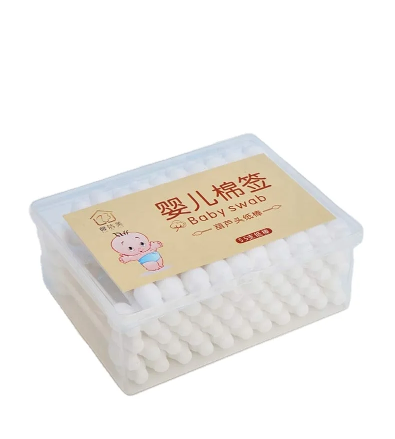 surgical Bacteria free baby use ear cleaner bamboo charcoal dustless cotton buds for travel