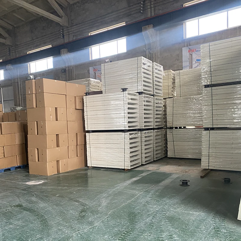 Ready to ship ABS head board manual two crank hospital bed for clinic and hospital