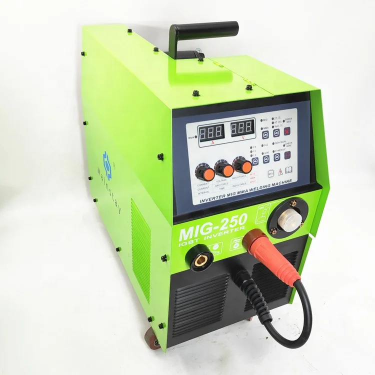 Industrial Mig Welding Machine 250 amp Mig Mag Soldadoras Inverter Welder Mig Tig MMA 3 in 1 Welding Machine NBC 250