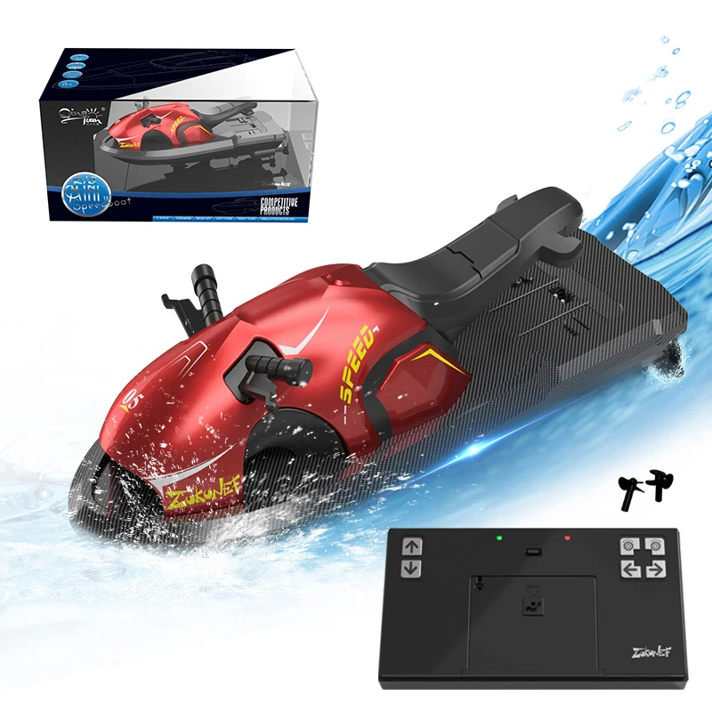 Qilong Electric Remote Control Boat Gifts Outdoor Driving Rc Motor Ship Modle Competition Games Rc Boat Toys For Adults Children
